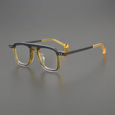 Beal Retro Acetate Eyeglasses Frame Aviator Frames Southood Gray Yellow